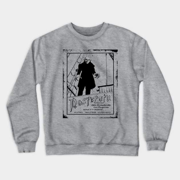 Nosferatu Crewneck Sweatshirt by giftgasdjinn